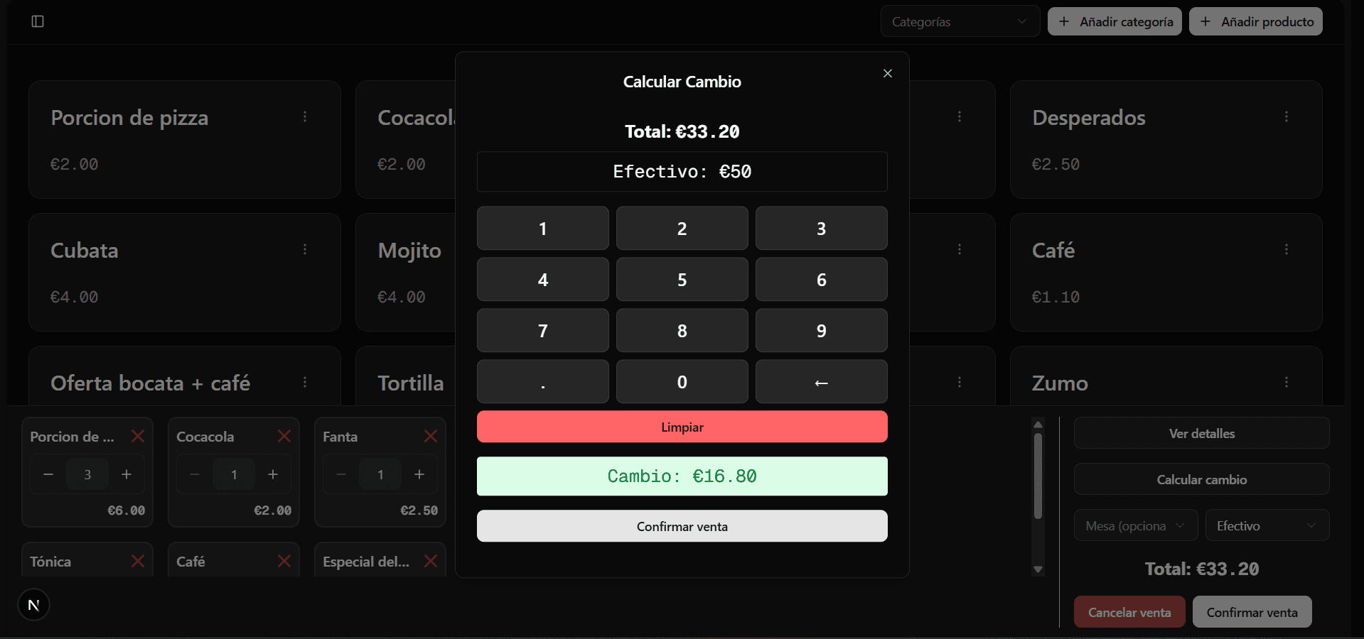 Calculadora de pagos